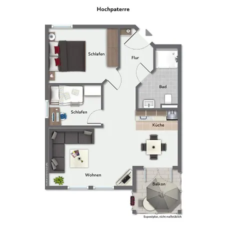 Haus Sonnenburg Wohnung 06 Ostseebad Kühlungsborn Eksteriør billede
